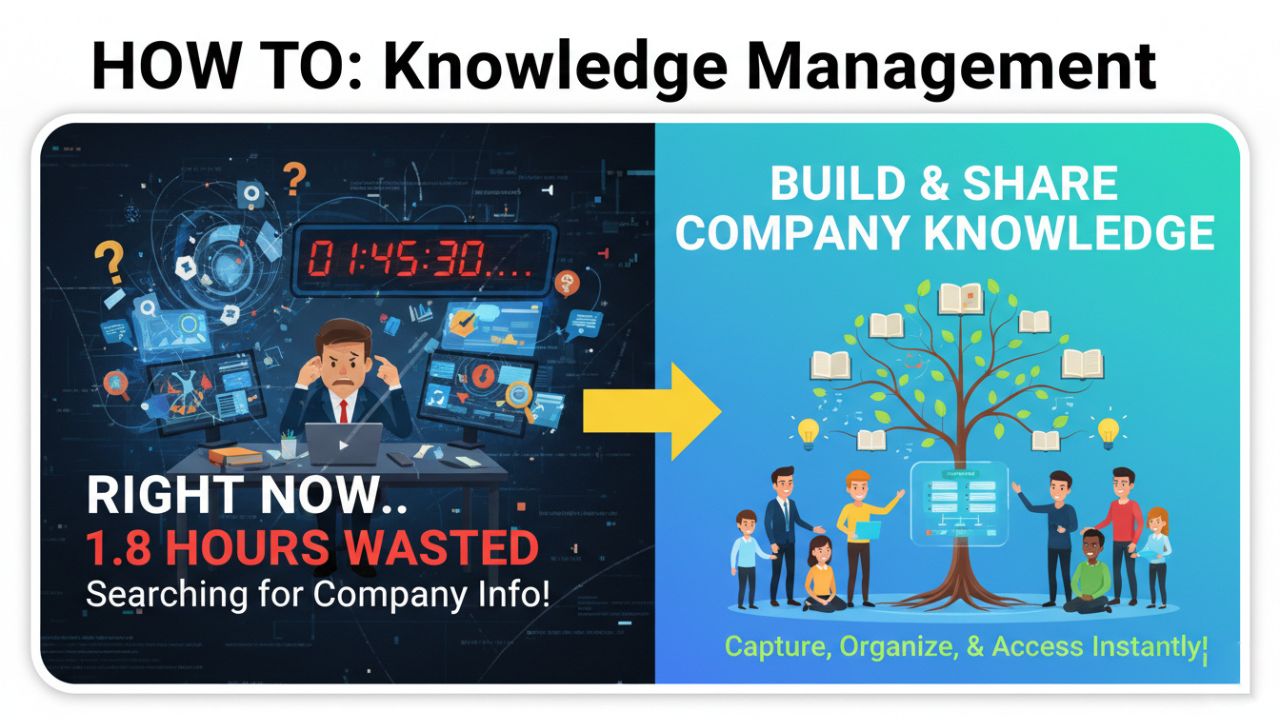 How to Capture, Organize, and Share Company Knowledge