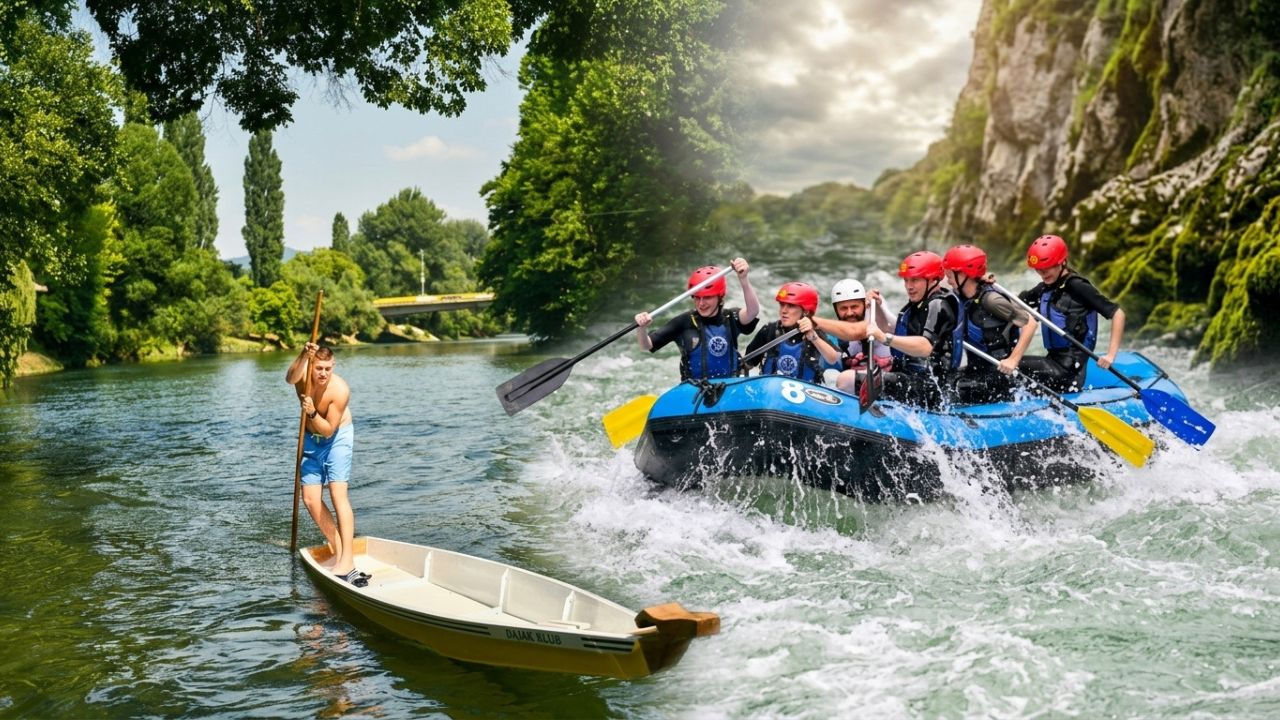 Rafting na kanjonu Vrbasa blizu Banje Luke – vodič 2026