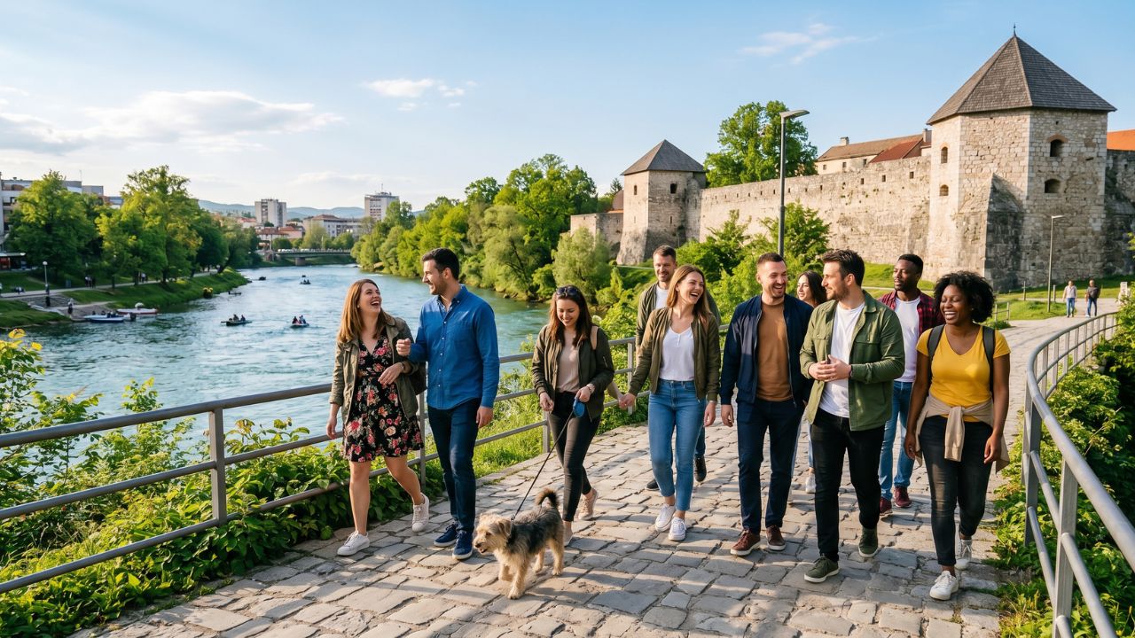 Grupna šetnja uz tvrđavu Kastel u Banjoj Luci
